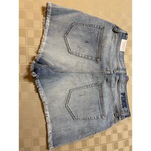 NWT Victoria's Secret Pink Womens Shorts Size 10 Light Wash‎ High Rise Di…